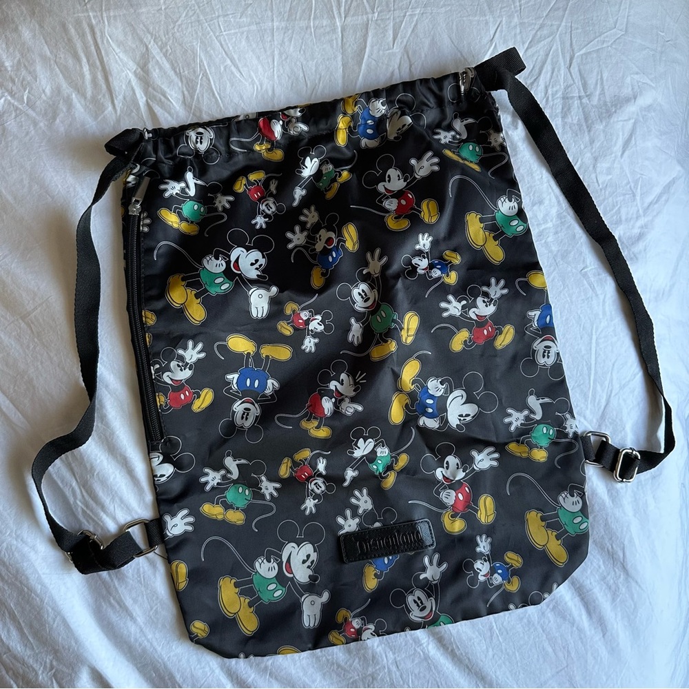 Disneyland Mickey Mouse Adjustable Drawstring Backpack